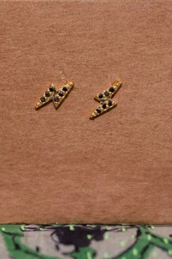 Outlet Gold Bolt Studs Studs And Hoops|Earrings