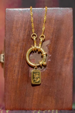 New Gold Crystal Vibe Pendant Necklaces And Pendants