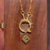 Hot Gold Diamond Galaxy Pendant Necklaces And Pendants