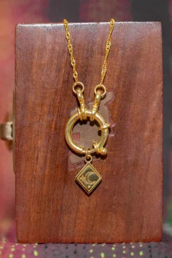 Hot Gold Diamond Galaxy Pendant Necklaces And Pendants