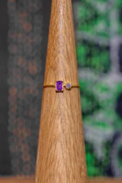Clearance Gold Duo Ring Rings
