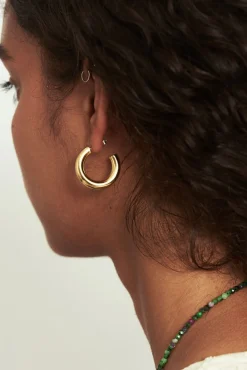 Best Gold Harly Hoops Studs And Hoops|Earrings