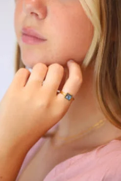 Best Gold Labradorite Jolie Ring Rings