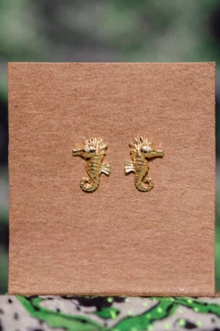 Best Gold Seahorse Studs Earrings