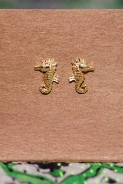 Best Gold Seahorse Studs Earrings