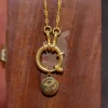 Online Gold Solar System Pendant Necklaces And Pendants