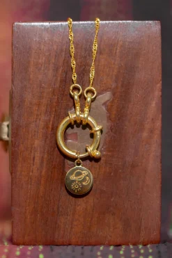Online Gold Solar System Pendant Necklaces And Pendants