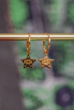 Best Gold Star Eye Hoops Studs And Hoops|Earrings