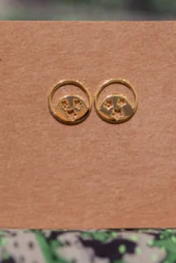 Online Gold Star Moon Studs Studs And Hoops|Earrings