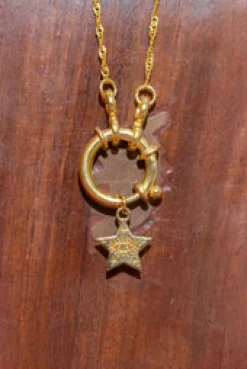 Discount Gold Starry Eye Pendant Necklaces And Pendants