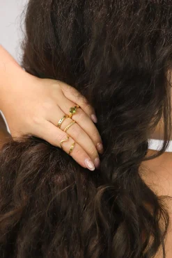 Sale Gold Wave Ring Rings