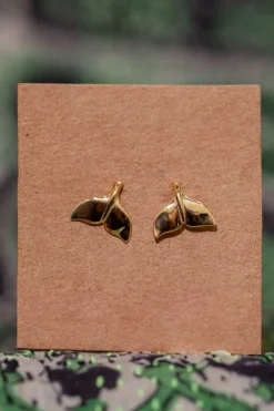 Best Gold Whale Tail Studs Studs And Hoops|Earrings