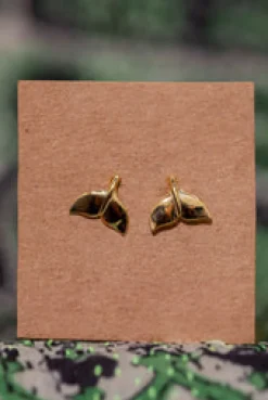 Best Gold Whale Tail Studs Studs And Hoops|Earrings