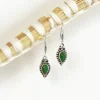 Best Green Copper Turquoise Iola Earrings Earrings