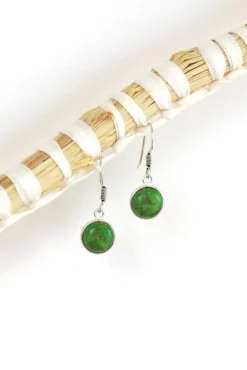 Best Green Copper Turquoise Irma Earrings Earrings
