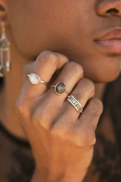 Online Half Banded Moon Ring Rings