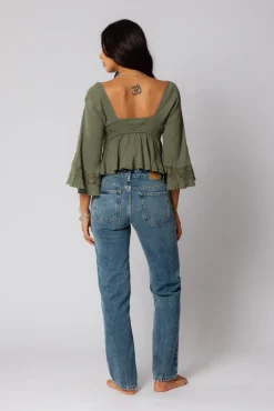 Outlet Iman Top Free Size|Tops & Shirts