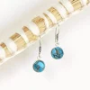 Best Irma Blue Copper Turquoise Earrings Earrings