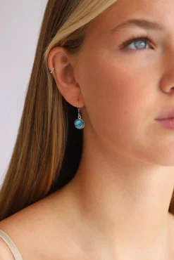 Best Irma Blue Copper Turquoise Earrings Earrings