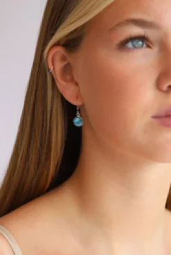 Best Irma Blue Copper Turquoise Earrings Earrings
