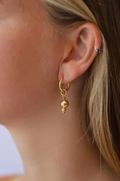 Discount Jali Gold Hoops Studs And Hoops|Earrings