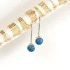 Outlet Kalia Blue Turquoise Earrings Earrings