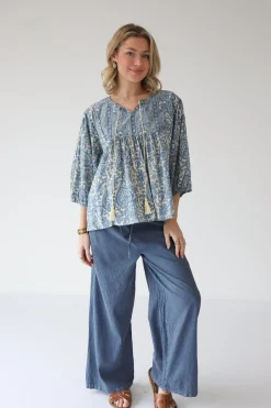Sale Kavya Top Free Size|Tops & Shirts