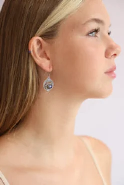 Online Labradorite Cora Ornate Earrings Earrings