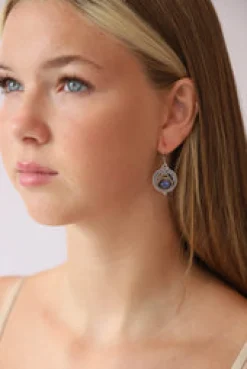 Online Labradorite Cora Ornate Earrings Earrings