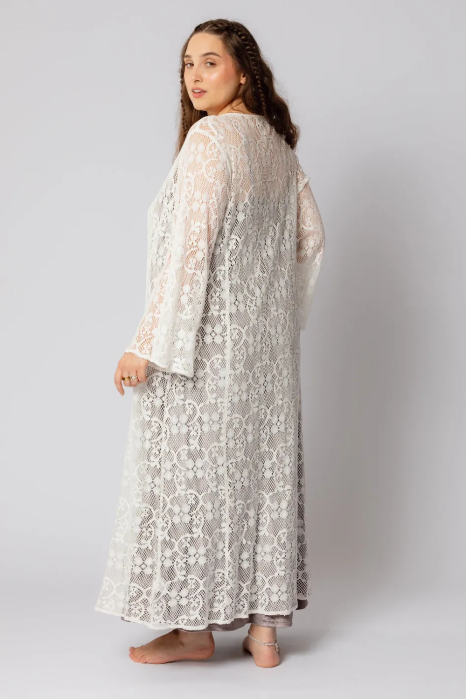 Discount Lace Duster Kimonos & Dusters