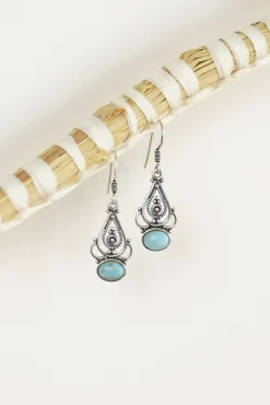 Online Larimar Lavani Earrings Earrings