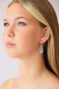 Online Larimar Lavani Earrings Earrings