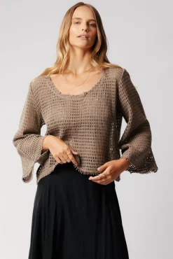 Hot Lattice Top Tops & Shirts