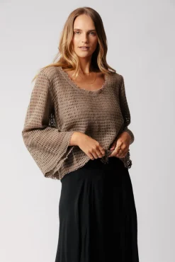 Hot Lattice Top Tops & Shirts