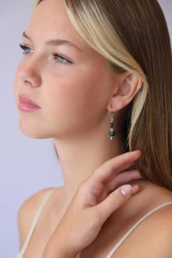 Outlet Malachite Mila Earrings Earrings