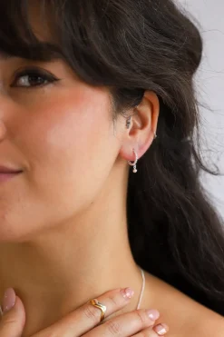Clearance Marinela Silver Hoops Earrings