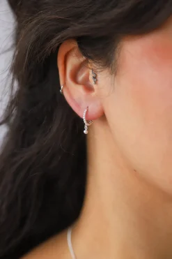 Clearance Marinela Silver Hoops Earrings