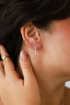 Clearance Marinela Silver Hoops Earrings