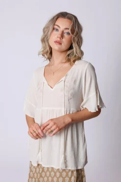 Sale Maya Top Free Size|Tops & Shirts