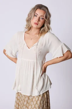 Sale Maya Top Free Size|Tops & Shirts