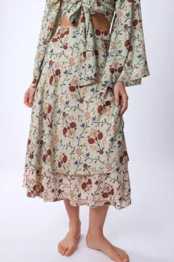 Fashion Midi Sunday Monday Wrap Skirt Skirts