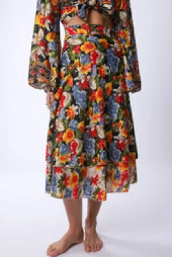 Outlet Midi Sunday Monday Wrap Skirt Skirts