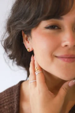 Best Monti Gold Huggies Studs And Hoops|Earrings