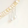 Discount Moonstone Long Bar Drops Earrings
