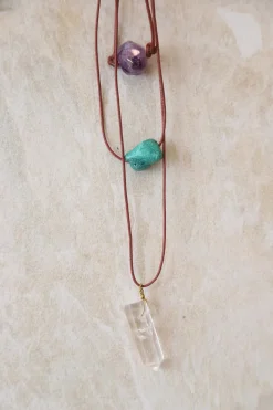 Fashion Mystic Three Stone Necklace Fashion Jewellery