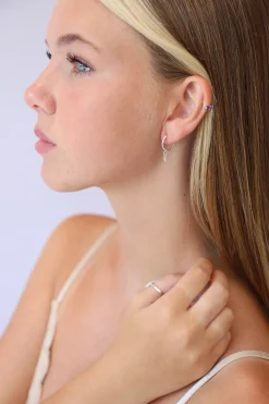 Sale Peridot Cadi Hoops Studs And Hoops|Earrings