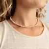Fashion Pink Jasper Beaded Necklace Fashion Jewellery|Necklaces And Pendants