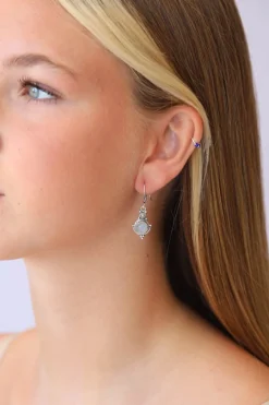 Best Rainbow Moonstone Valda Earrings Earrings