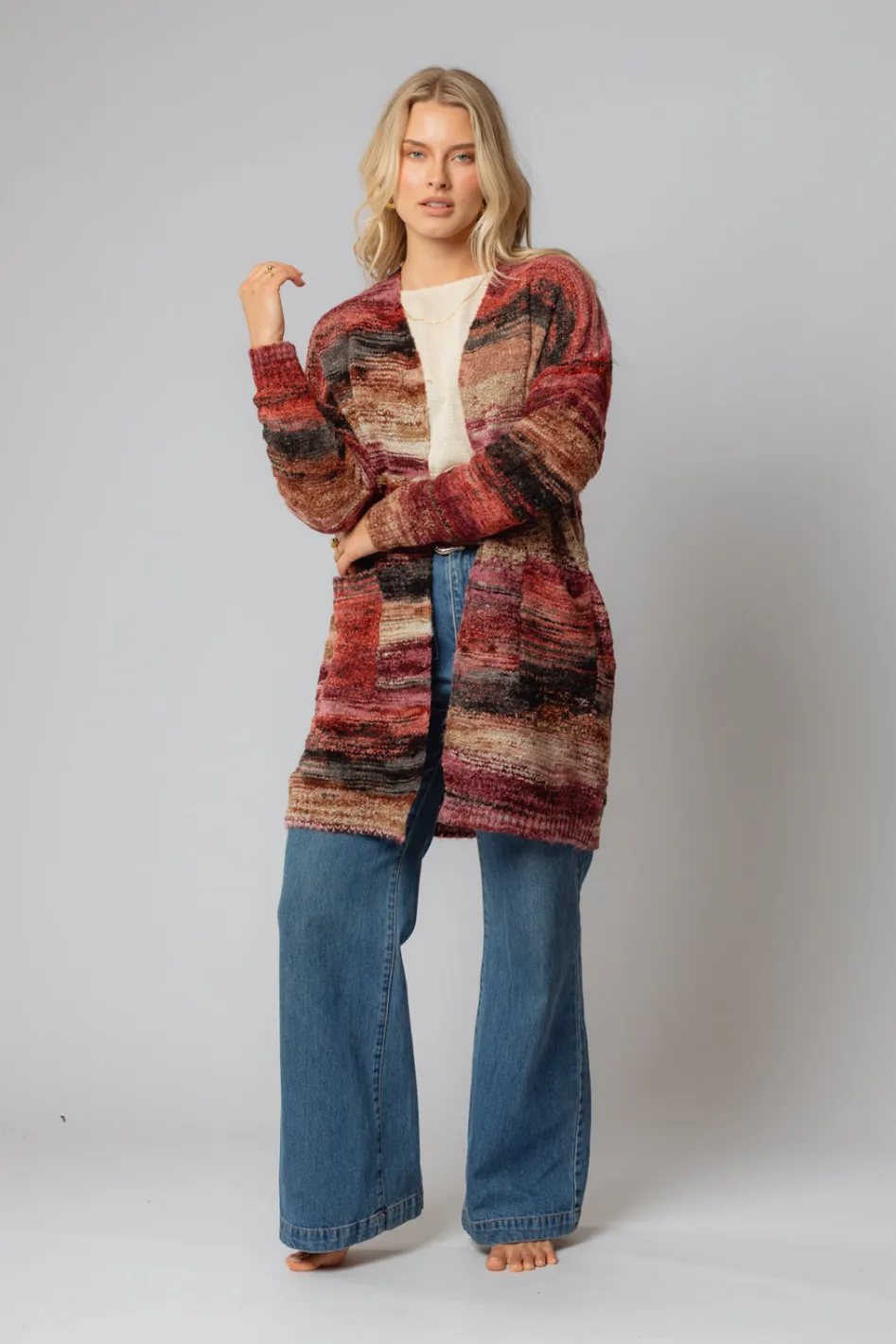 Online Rose Cardigan Jackets & Outerwear|Jumpers & Knits