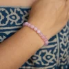 Best Rose Quartz Beaded Bracelet Fashion Jewellery|Bangles & Bracelets